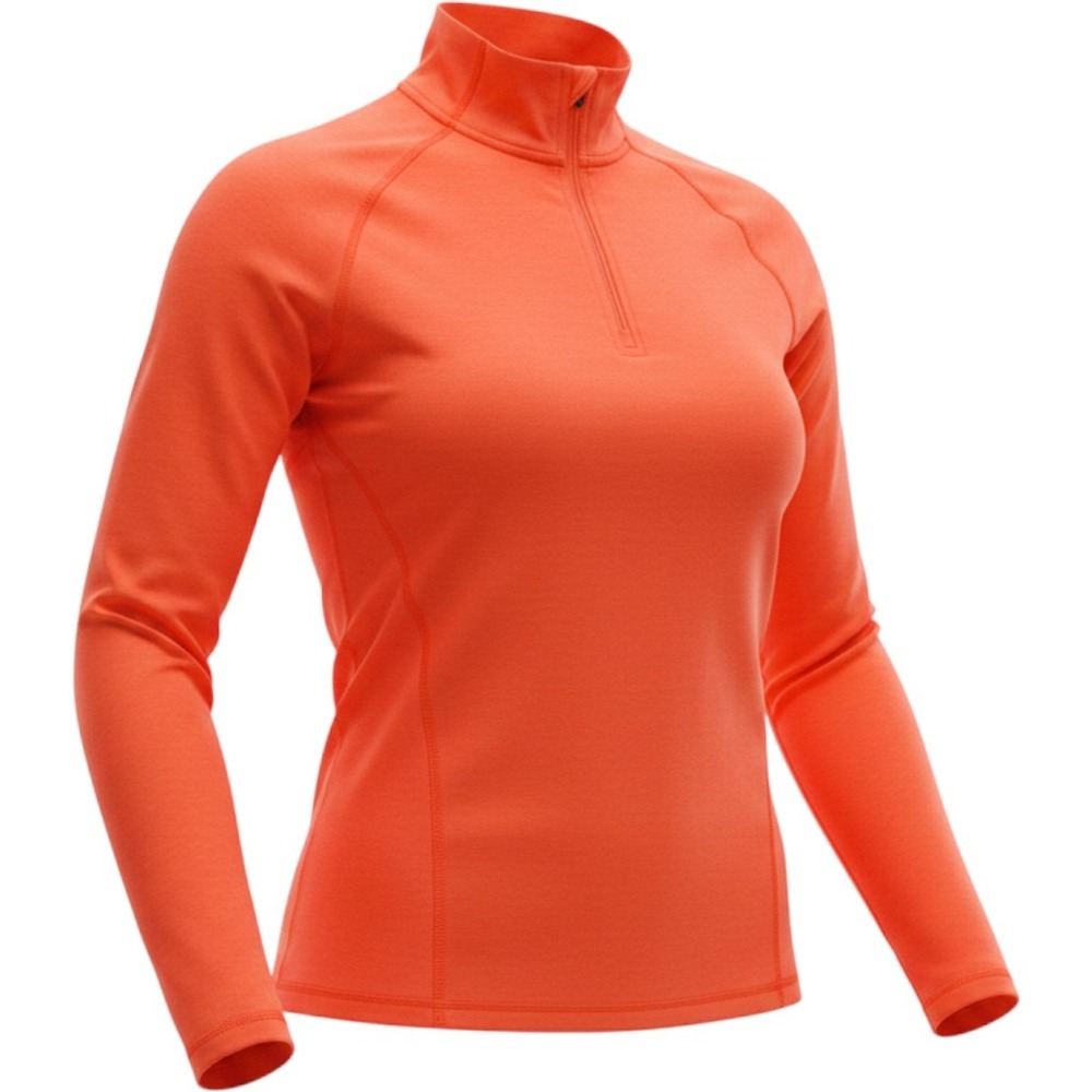 Champion C9 Pullover Womens Large Neon Coral New With Imperfections Duo Dry Zip